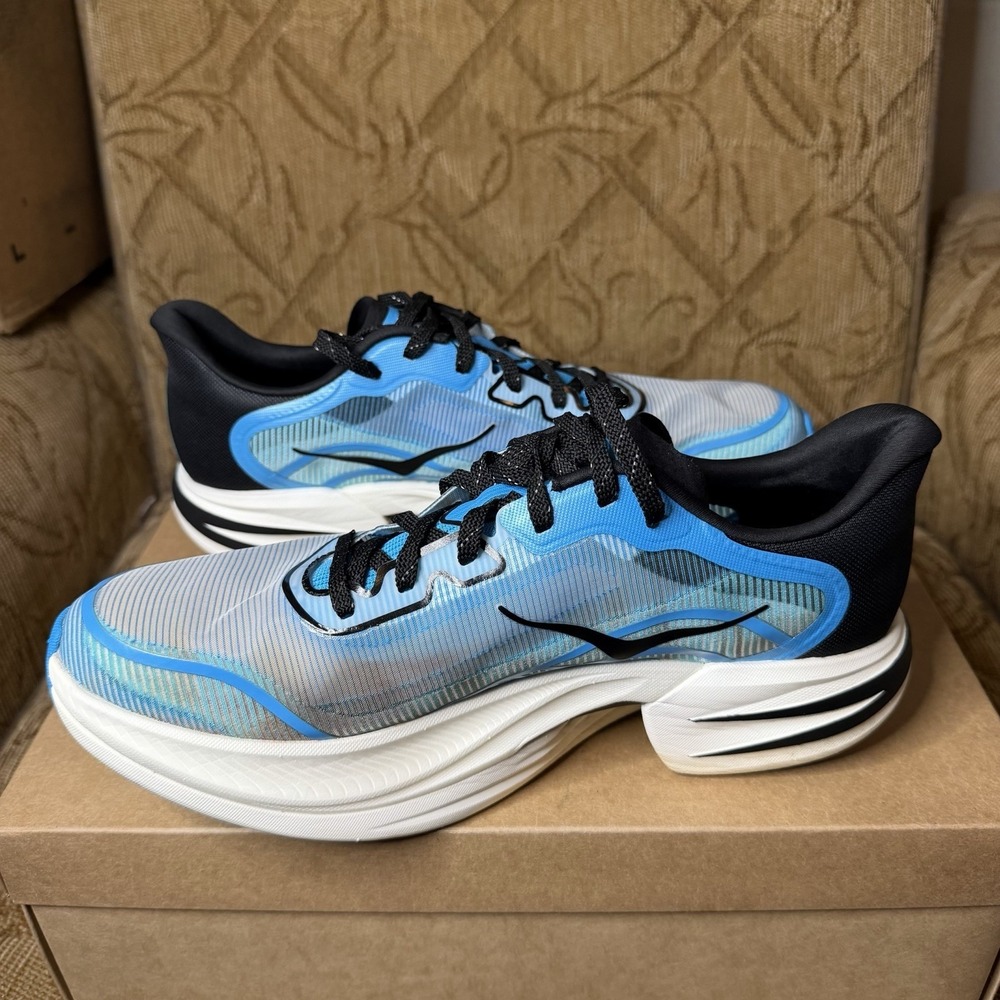 Hoka One One Cielo X1 2.0 Women's‎ 11 Men's 10 Skyward Blue Shoes 1162053-SKYW - Picture 3 of 10